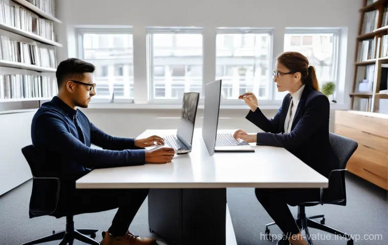 가치 기반 우선순위화와 기술 혁신 - **Prompt:** A diverse and energetic team of young professionals, casually dressed in modern business...