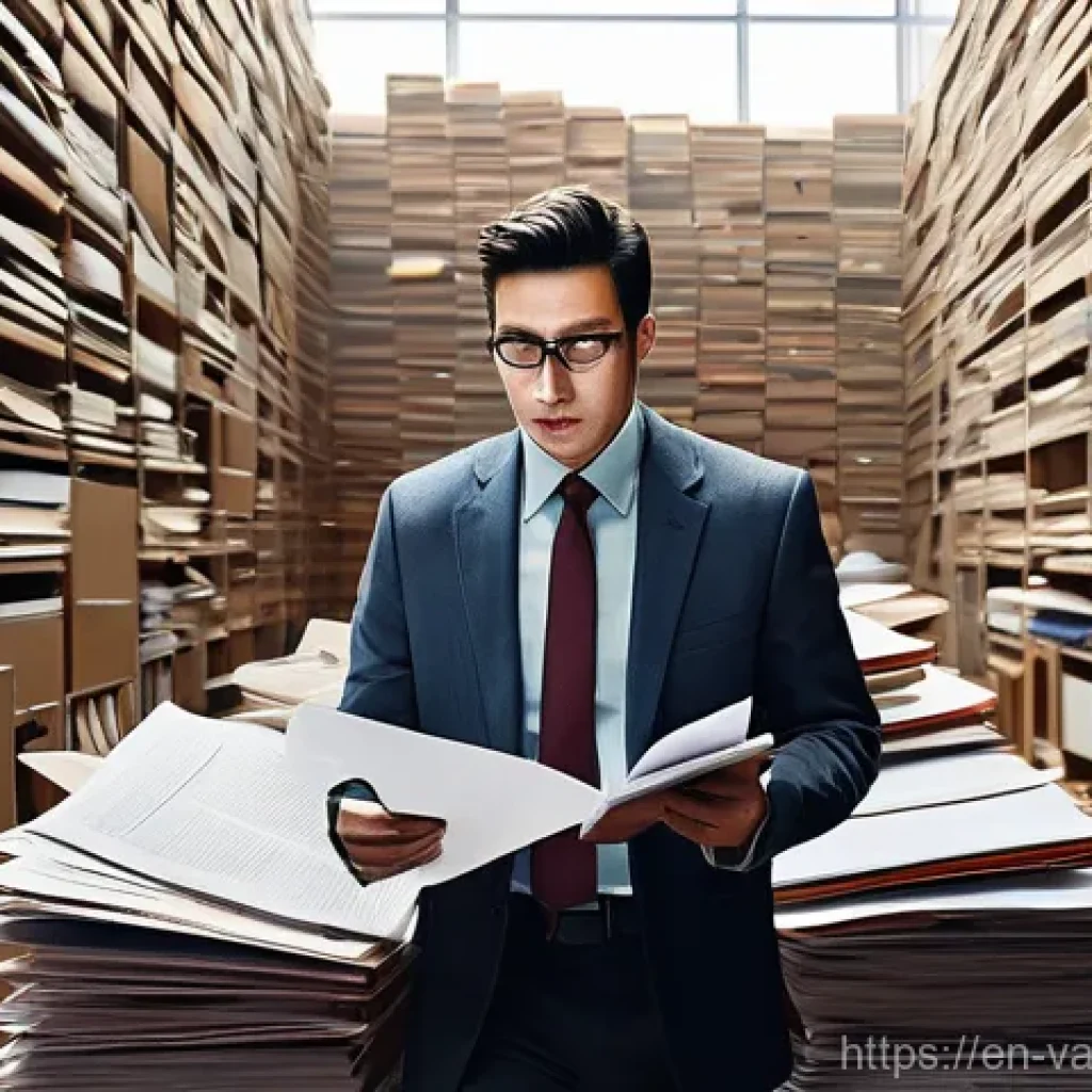 가치 기반 우선순위화와 분산 의사결정 - **A Diverse Group Navigating a Bureaucratic Labyrinth:**
    A vibrant and detailed illustration dep...