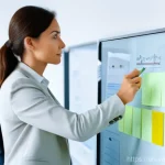 가치 기반 우선순위화와 인적 자원 관리 - **Image Prompt: Prioritization and Value in a Modern Workspace**
    A bright, clean, and modern ope...